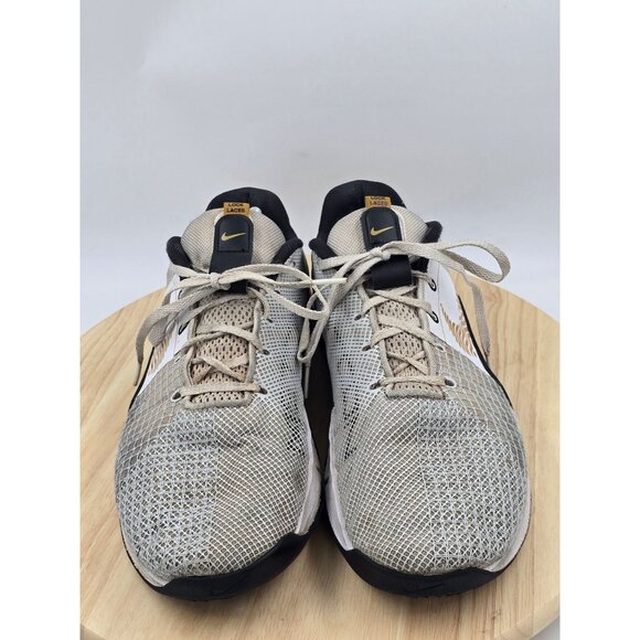 Nike Metcon 8 Training Shoes White Gold Suede  DO9328-100 Mens sz 12 main image 8